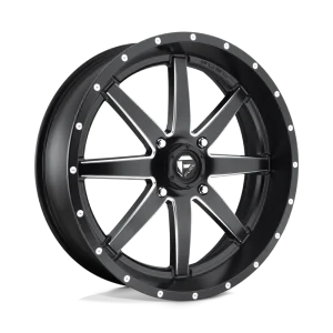 Fuel UTV – D538 MAVERICK – Black – 14″x7″ 38mm – Summer Wheels – D5381470A654